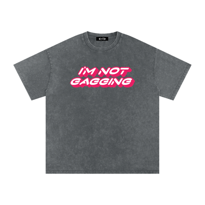 GAGGING Premium Oversized Tee ~ GAYSBIE