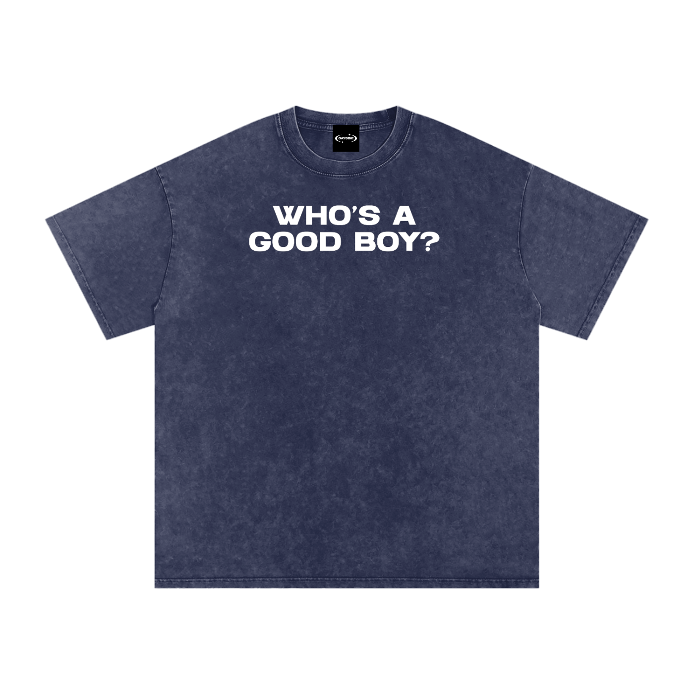 WHO'S A GOOD BOY Premium Oversized Tee ~ GAYSBIE