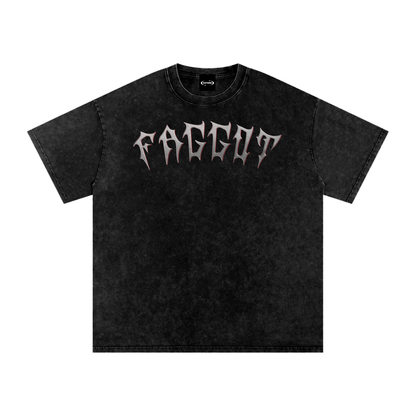 FAGGOT Premium Oversized Tee ~ GAYSBIE