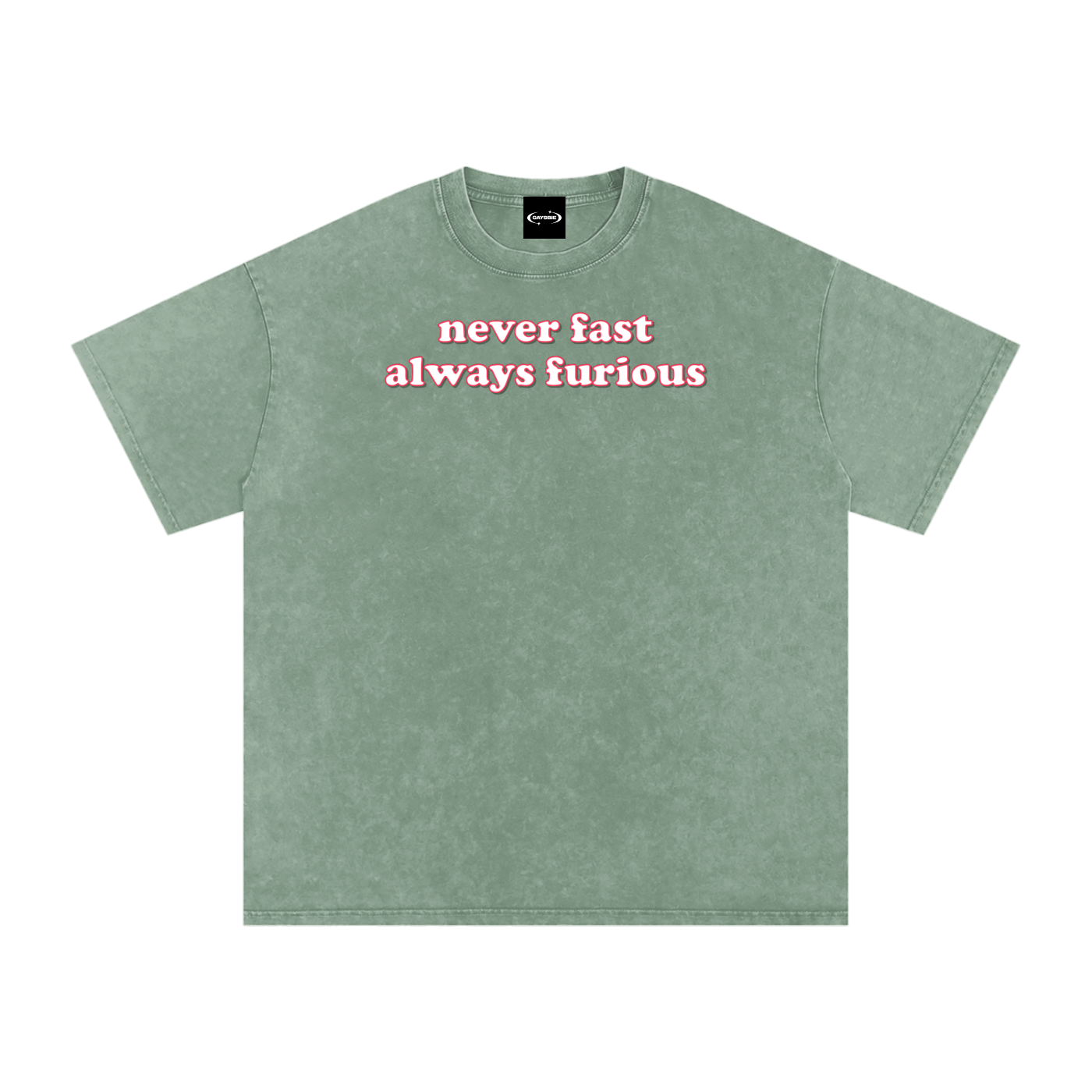 never fast always furious Premium Oversized Tee ~ GAYSBIE
