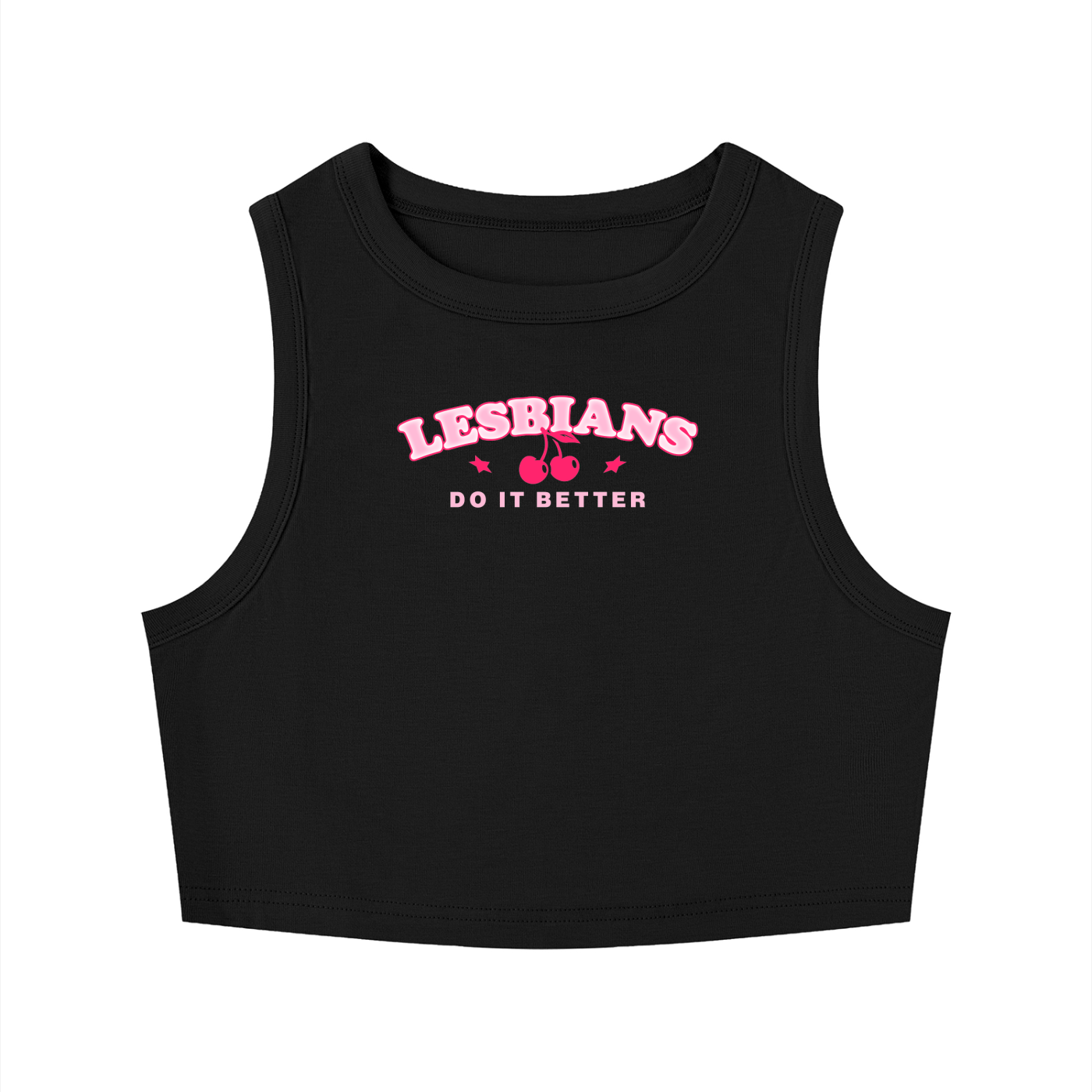 LESBIANS DO IT BETTER  Crop Tank ~ GAYSBIE