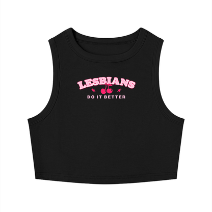 LESBIANS DO IT BETTER  Crop Tank ~ GAYSBIE