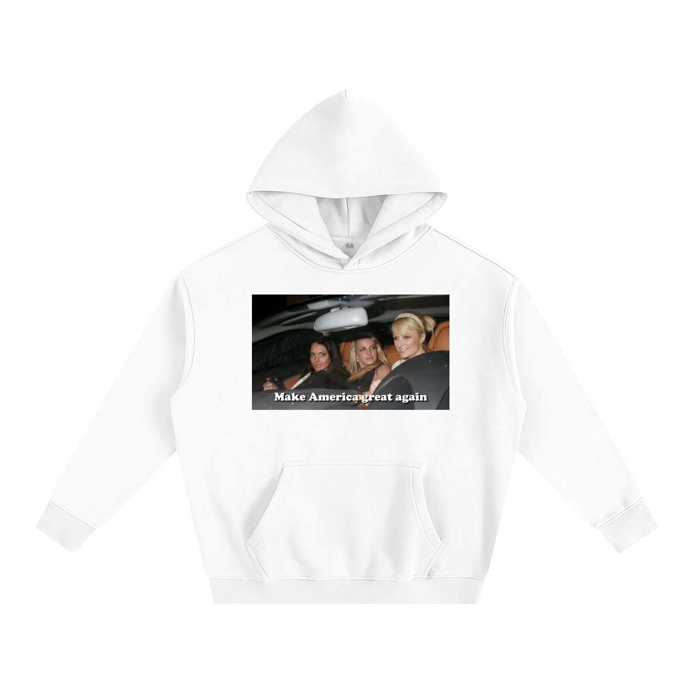 Make America Great Heavy Fleece Hoodie ~ GAYSBIE