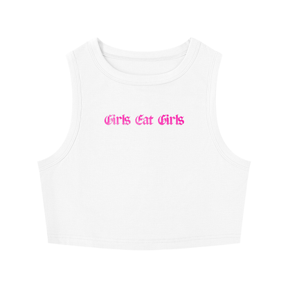 GIRLS EAT GIRLS Crop Tank ~ GAYSBIE