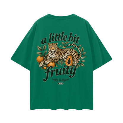 a little bit fruity Oversize Loose Drop Shoulder Tee ~ GAYSBIE