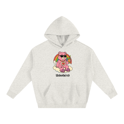 UNBOTHERED BEAR Heavy Fleece Hoodie ~ GAYSBIE