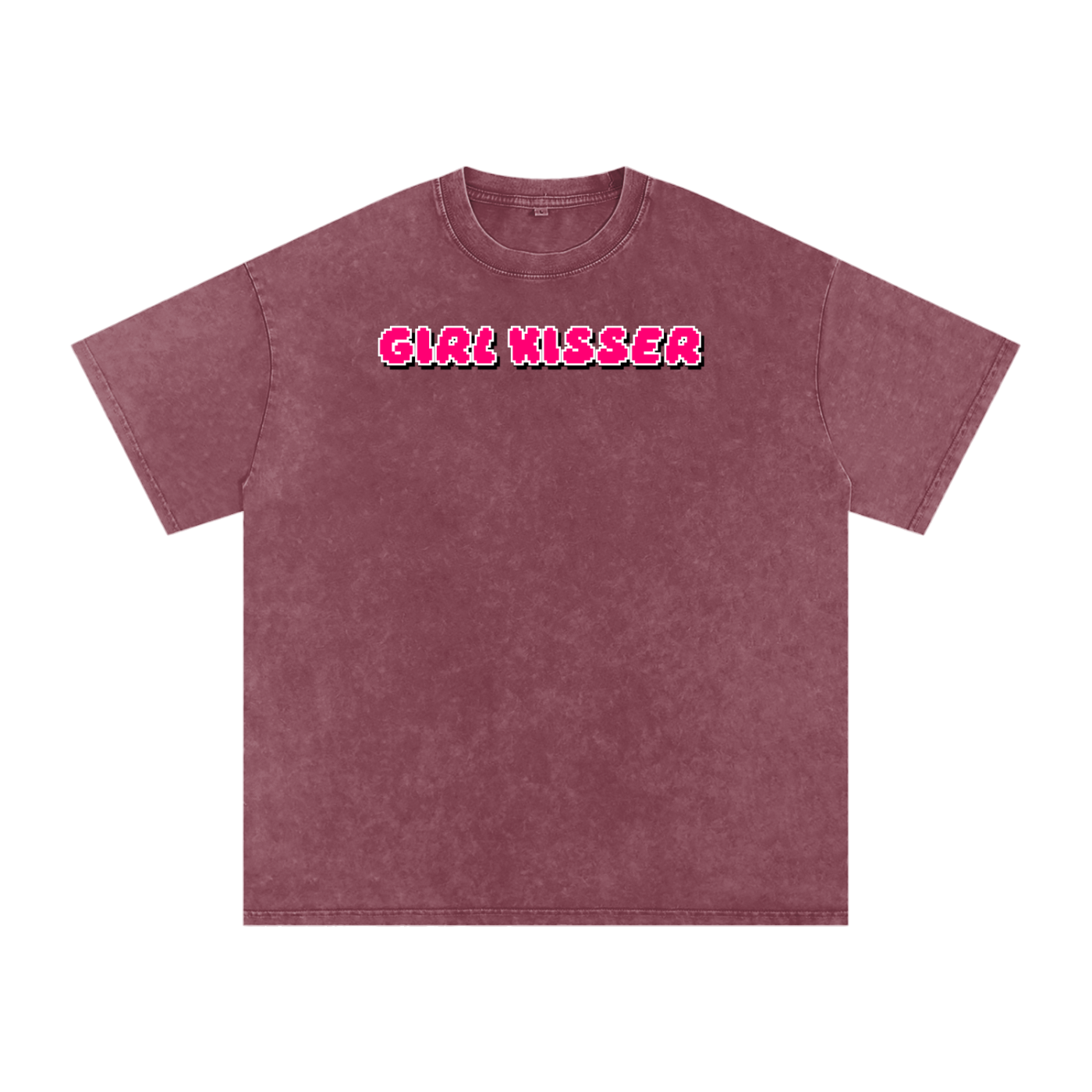 GIRL KISSER Premium Oversized Tee ~ GAYSBIE