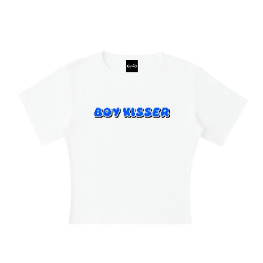 BOY KISSER Baby Tee ~ GAYSBIE
