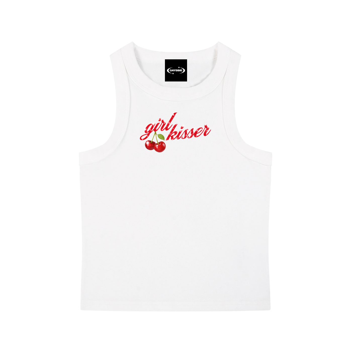 Girl Kisser Cherry Premium Baby Tank ~ GAYSBIE
