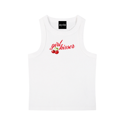 Girl Kisser Cherry Premium Baby Tank ~ GAYSBIE