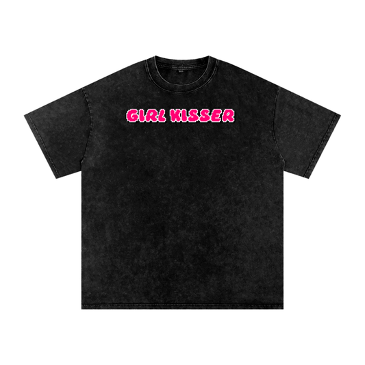 GIRL KISSER Premium Oversized Tee ~ GAYSBIE