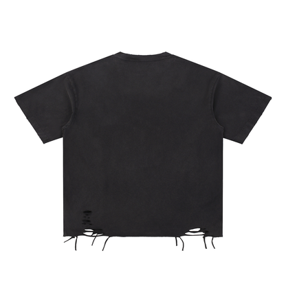 GAGGING Premium Heavy Raw-Hem Tee ~ GAYSBIE