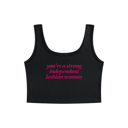 Women's Cropped Tank Top