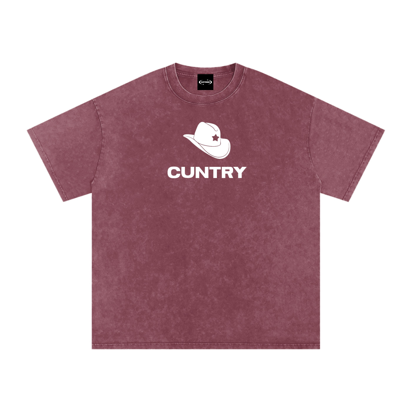 CUNTRY Premium Oversized Tee ~ GAYSBIE