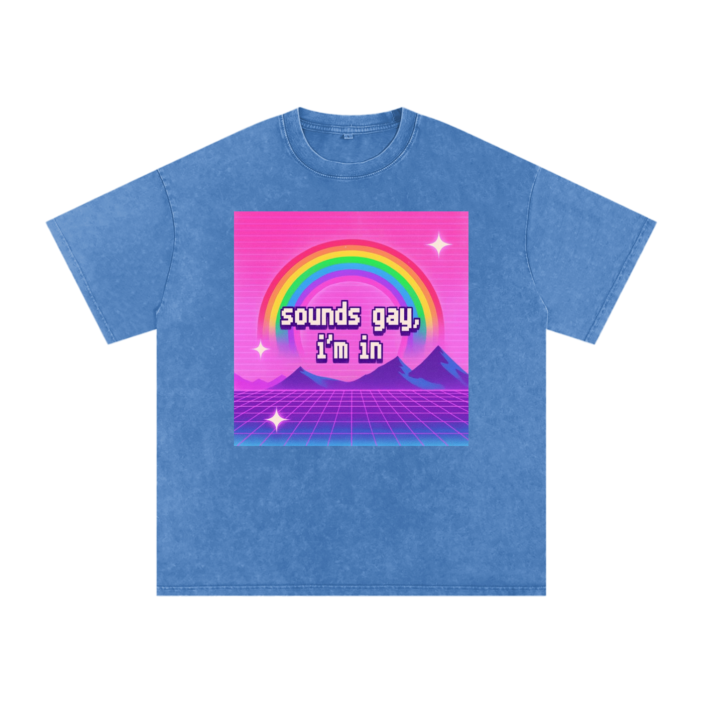 Sounds Gay Premium Oversized Tee ~ GAYSBIE