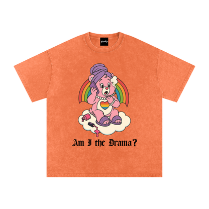 AM I THE DRAMA? BEAR Premium Oversized Tee ~ GAYSBIE