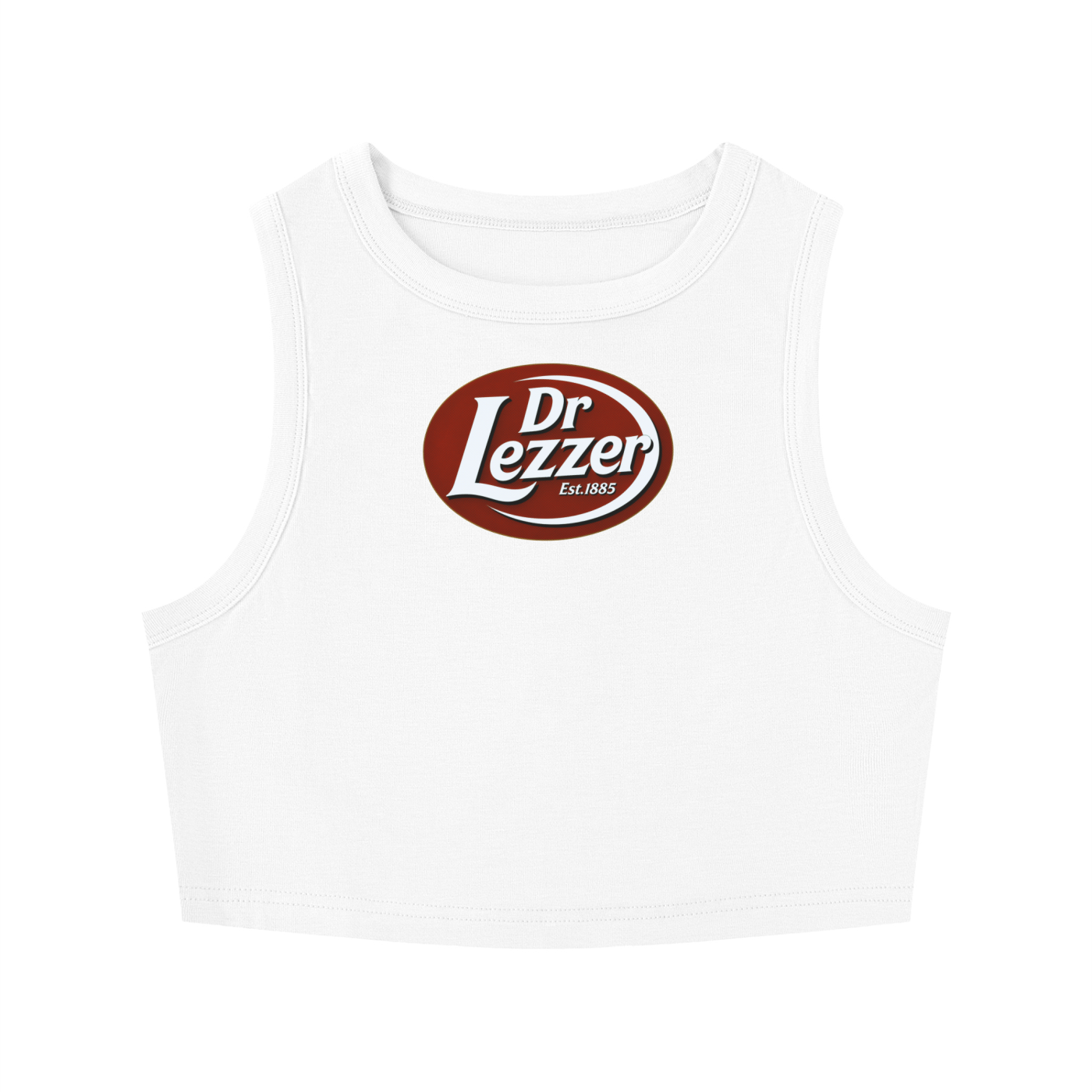 Dr Lezzer - Dr Pepper Lesbian Crop Tank ~ GAYSBIE
