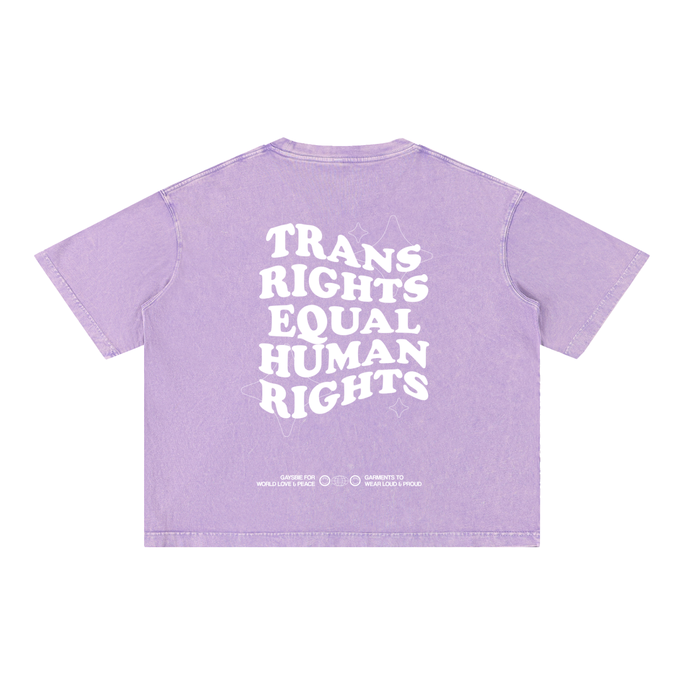 TRANS RIGHTS ARE HUMAN RIGHTS Tee ~ GAYSBIE