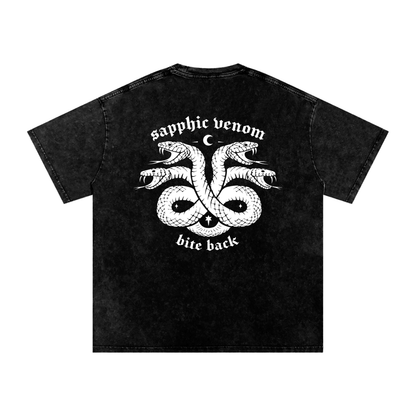 sapphic venom Premium Oversized Tee ~ GAYSBIE
