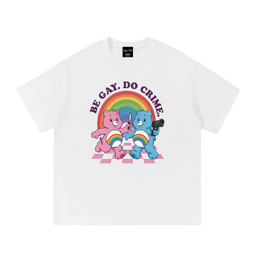 BE GAY DO CRIME Oversize Signature Tee ~ GAYSBIE