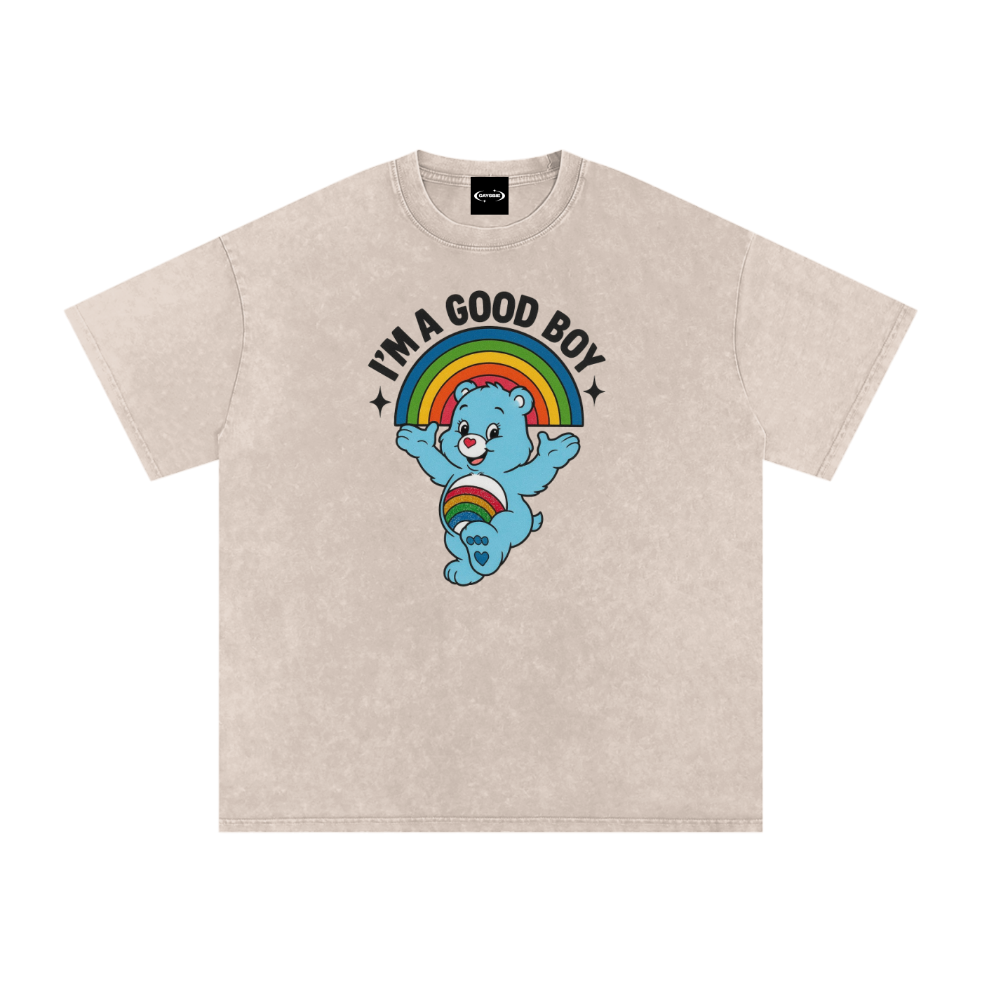 I'M A GOOD BOY BEAR Premium Oversized Tee ~ GAYSBIE