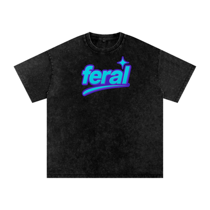 FERAL Y2K Premium Oversized Tee ~ GAYSBIE