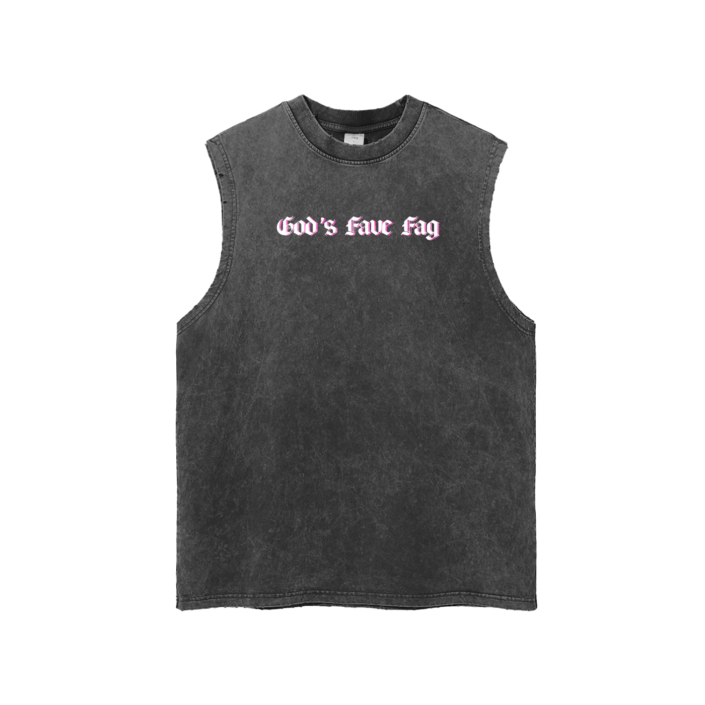 God's Fave Fag Premium Oversized Tank ~ GAYSBIE