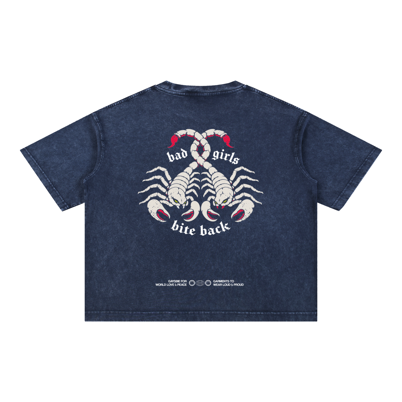 bad girls bite back goth Tee ~ GAYSBIE