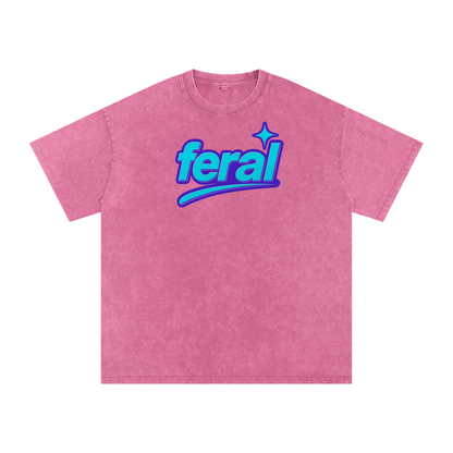 FERAL Y2K Premium Oversized Tee ~ GAYSBIE
