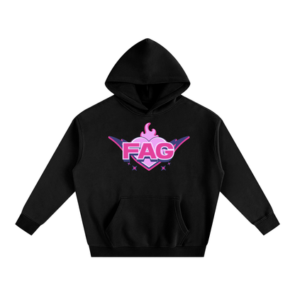 FAG Heavy Fleece Hoodie ~ GAYSBIE
