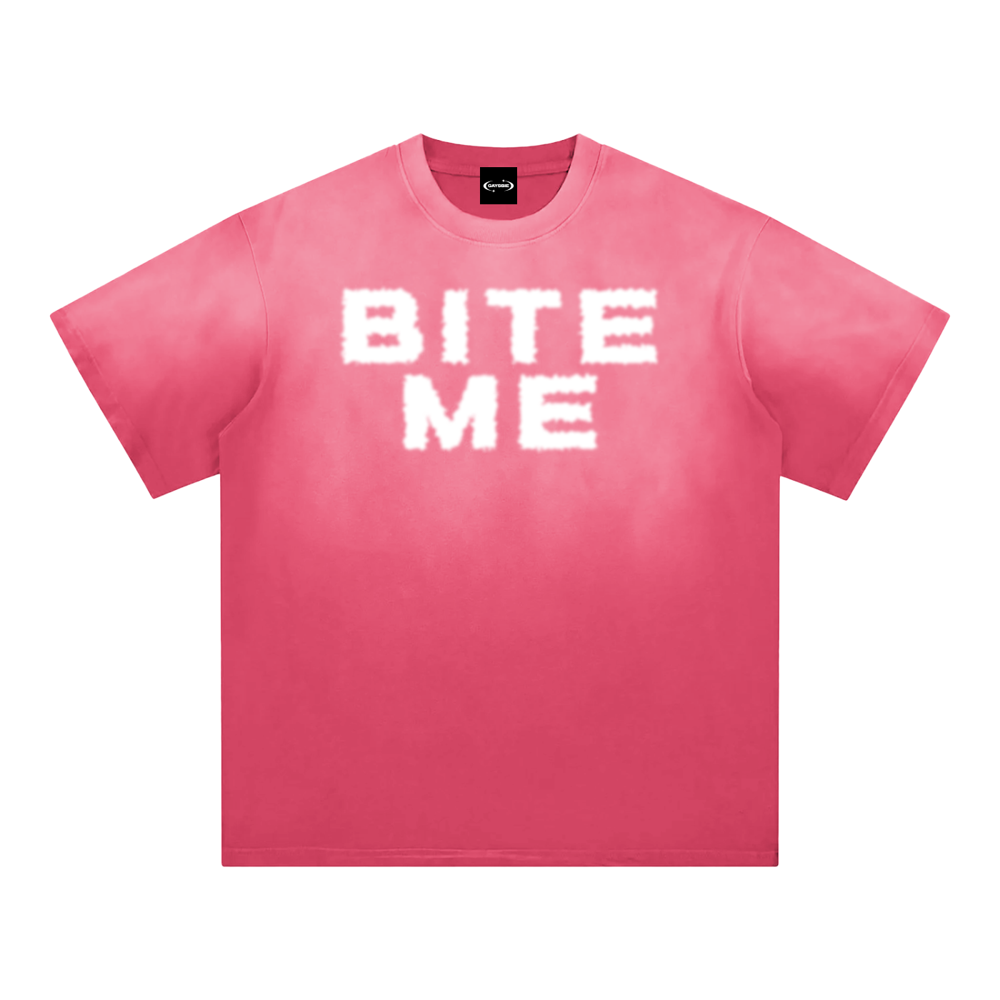 BITE ME Sunfade Premium Oversized Tee ~ GAYSBIE