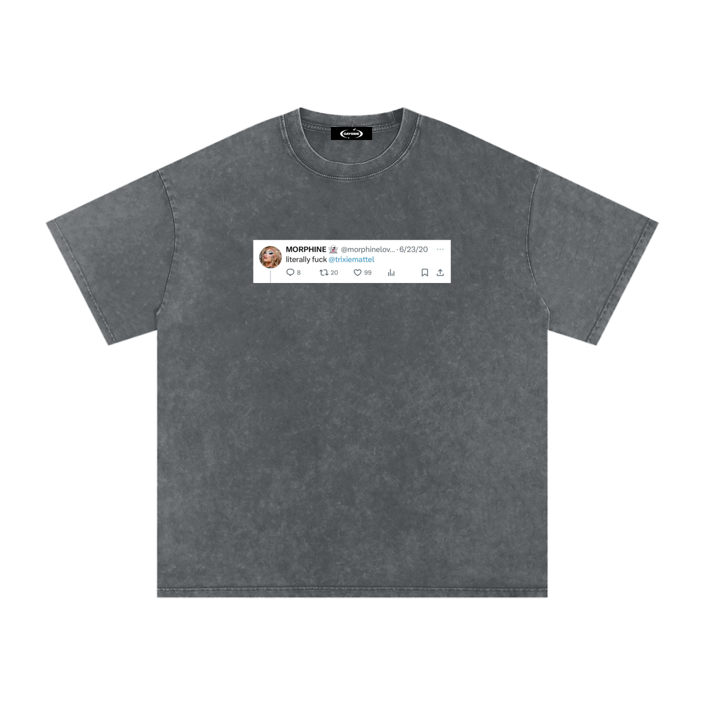 Fuck Trixie Premium Overzized Tee ~ GAYBSIE