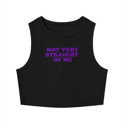 Women's Tight Crewneck Crop Tank Top