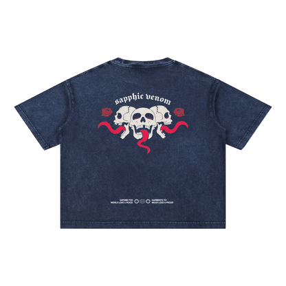 sapphic venom goth Tee ~ GAYSBIE