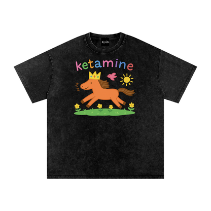 KETAMINE Fantasy Premium Oversized Tee ~ GAYSBIE