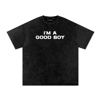 I'M A GOOD BOY Premium Oversized Tee ~ GAYSBIE