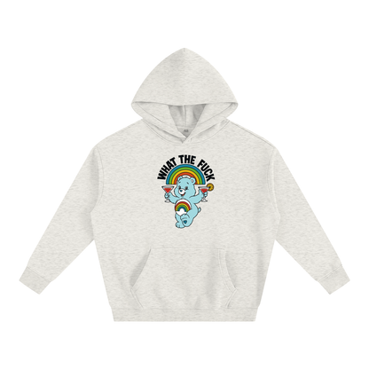 WHAT THE FUCK BEAR Heavy Fleece Hoodie ~ GAYSBIE