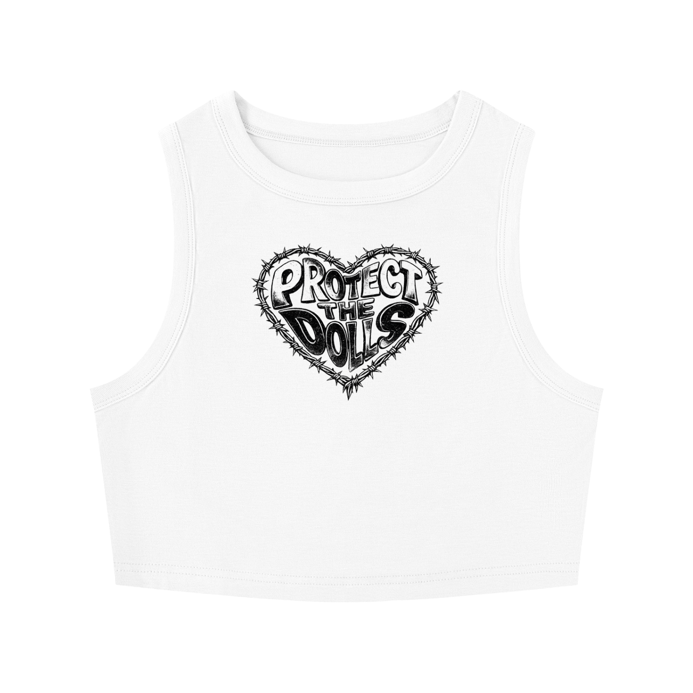 Protect The Dolls Crop Tank ~ GAYSBIE