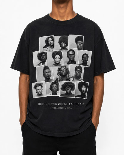 BEFORE THE WORLD WAS READY Unisex Tee ~ GAYSBIE
