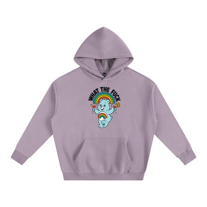 WHAT THE FUCK BEAR Heavy Fleece Hoodie ~ GAYSBIE