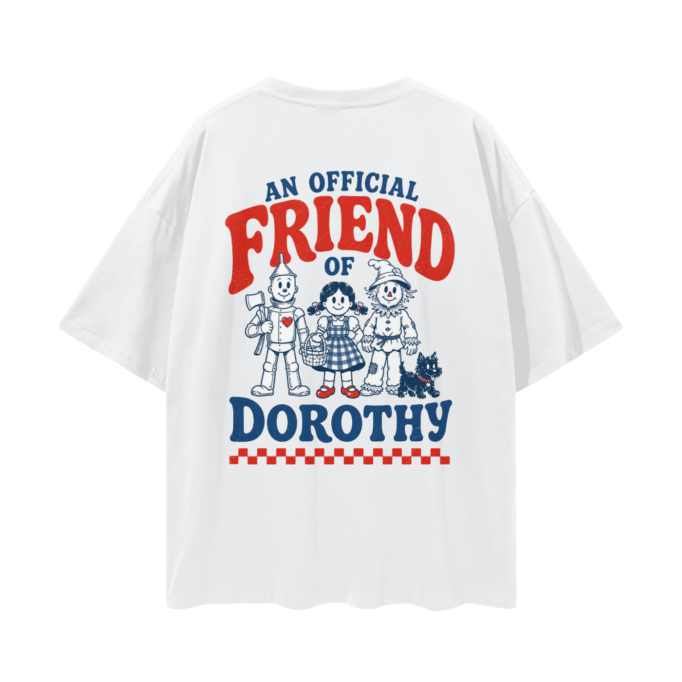 A friend of Dorothy Oversize Loose Drop Shoulder Tee ~ GAYSBIE