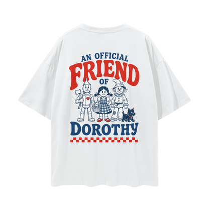 A friend of Dorothy Oversize Loose Drop Shoulder Tee ~ GAYSBIE