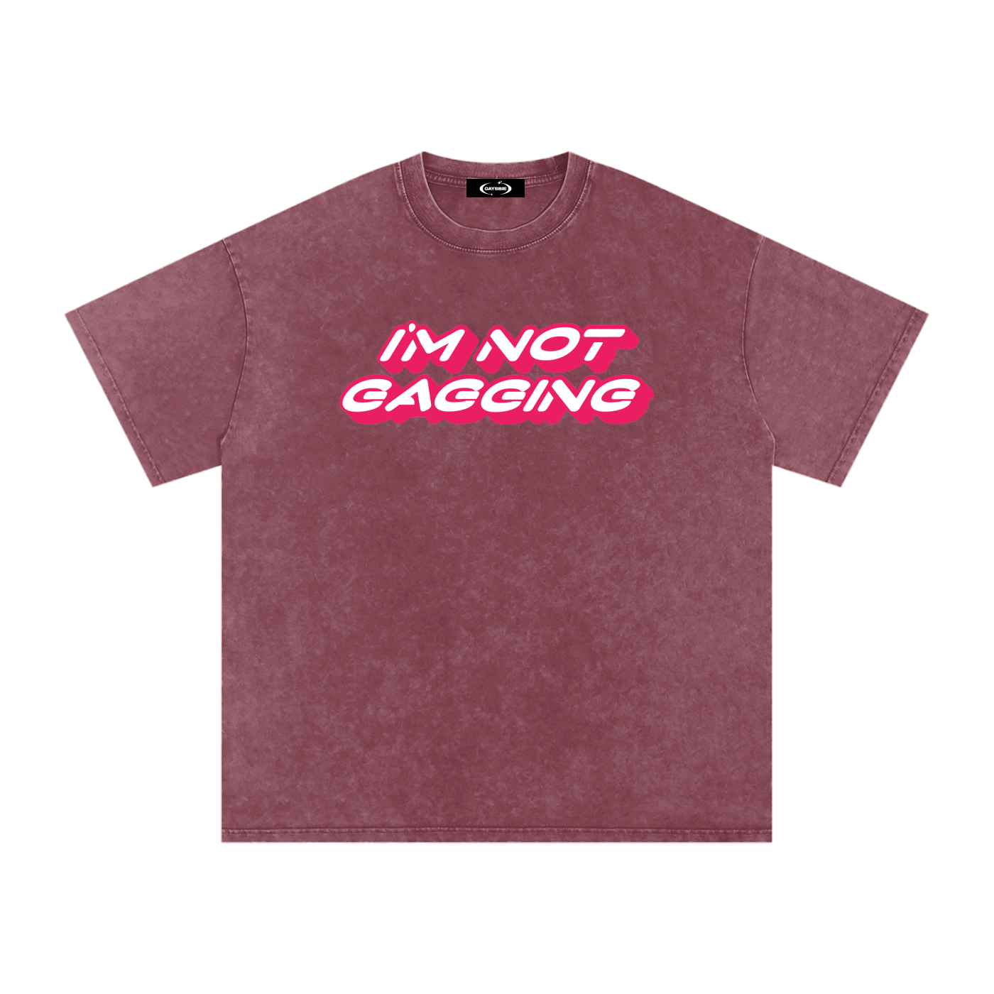 GAGGING Premium Oversized Tee ~ GAYSBIE