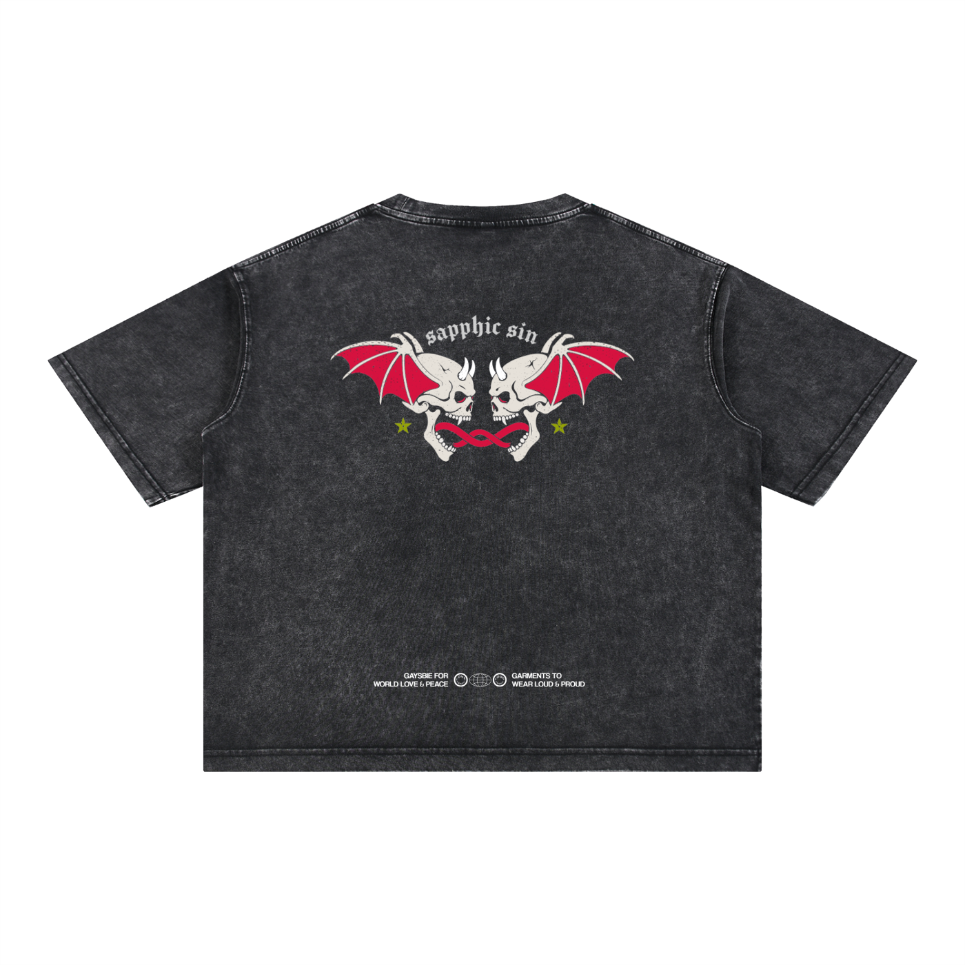 sapphic sin goth Tee ~ GAYSBIE
