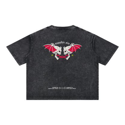 sapphic sin goth Tee ~ GAYSBIE