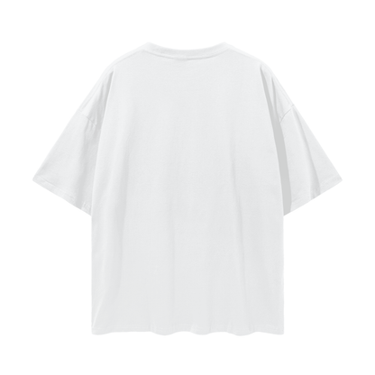 MORE QUEER LESS FEAR Oversize Loose Drop Shoulder Tee ~ GAYSBIE