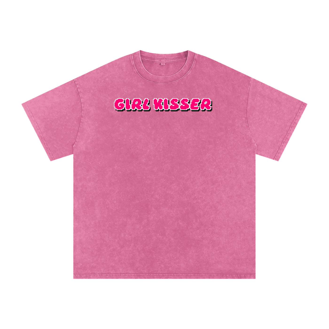 GIRL KISSER Premium Oversized Tee ~ GAYSBIE