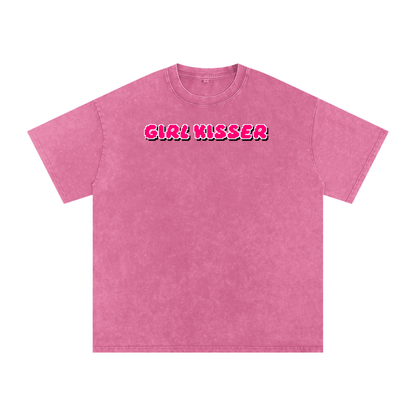 GIRL KISSER Premium Oversized Tee ~ GAYSBIE