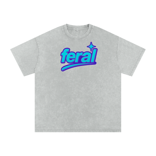 FERAL Y2K Premium Oversized Tee ~ GAYSBIE