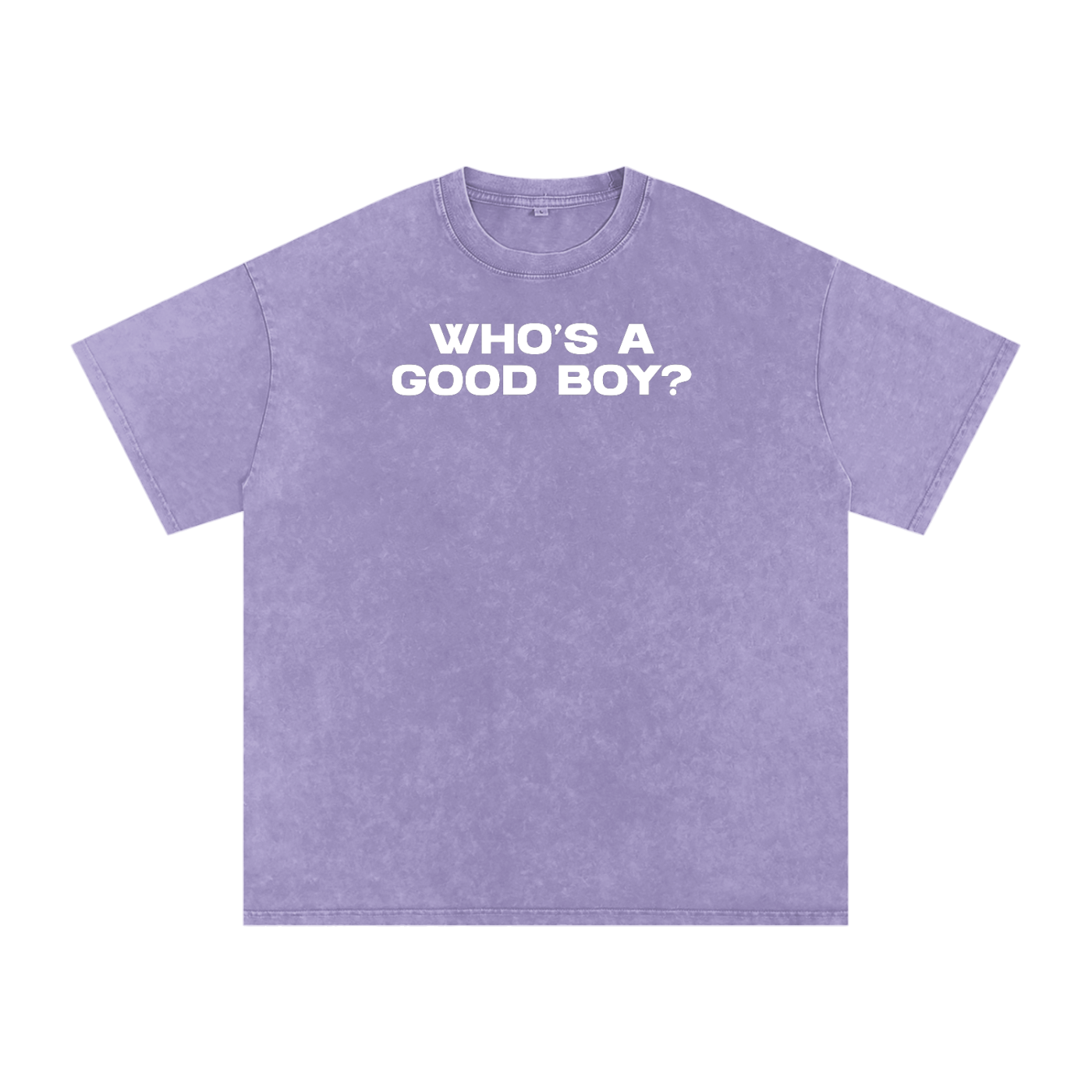 WHO'S A GOOD BOY Premium Oversized Tee ~ GAYSBIE